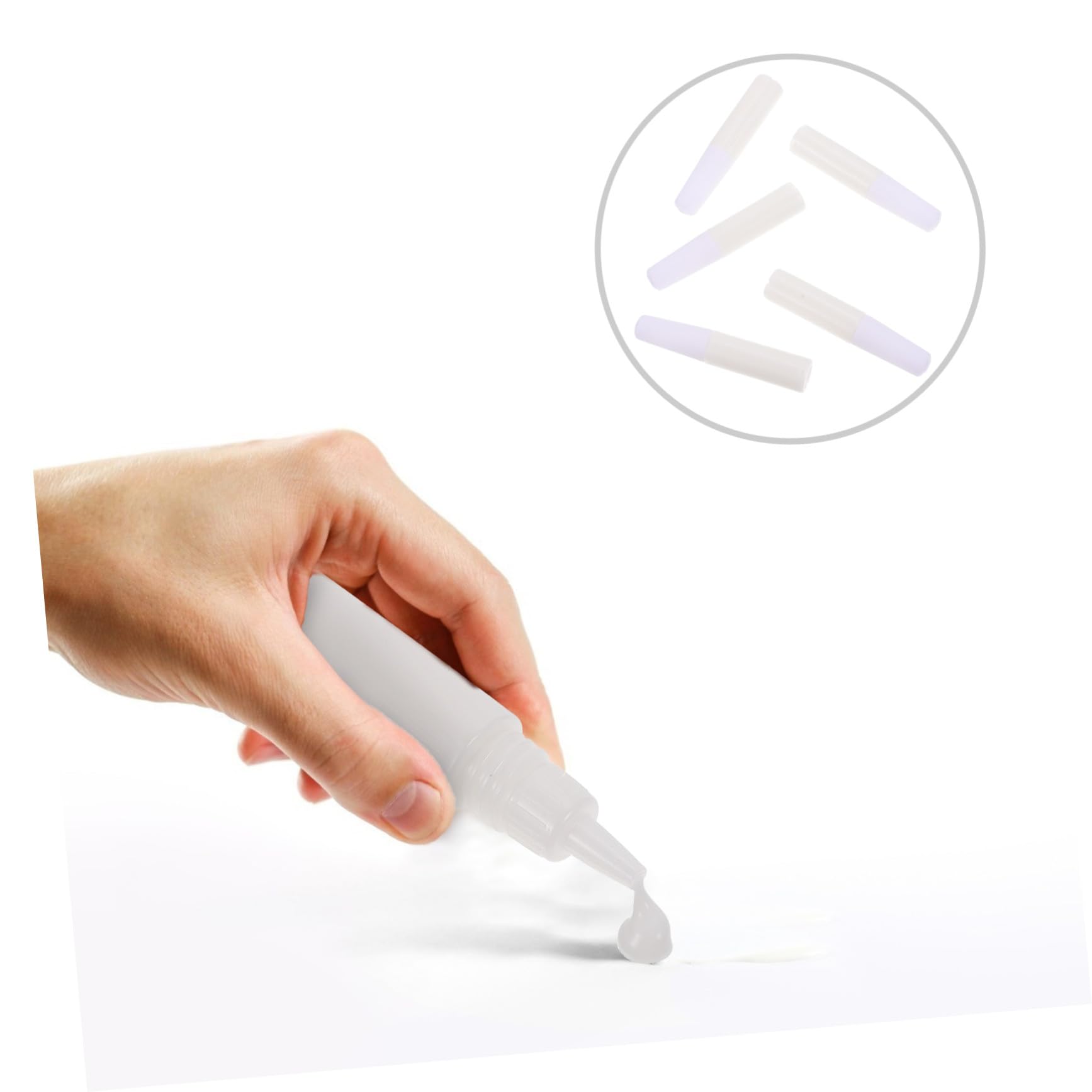 TEHAUX 2 Sätze Wasserlöslicher Flüssigkleber Weißer Bastelkleber Für Diy Handwerk Schüler Klebstoff Multifunktional Klein Und Tragbar 50 Stück * 2