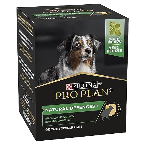 PRO PLAN Dog NaturalDefencesSupplement| Immune health support, immune system, antibody production | with Yeast, betaglucans | all breed, all sizes | Adult and Senior dogs | 90Tablets - Image 2