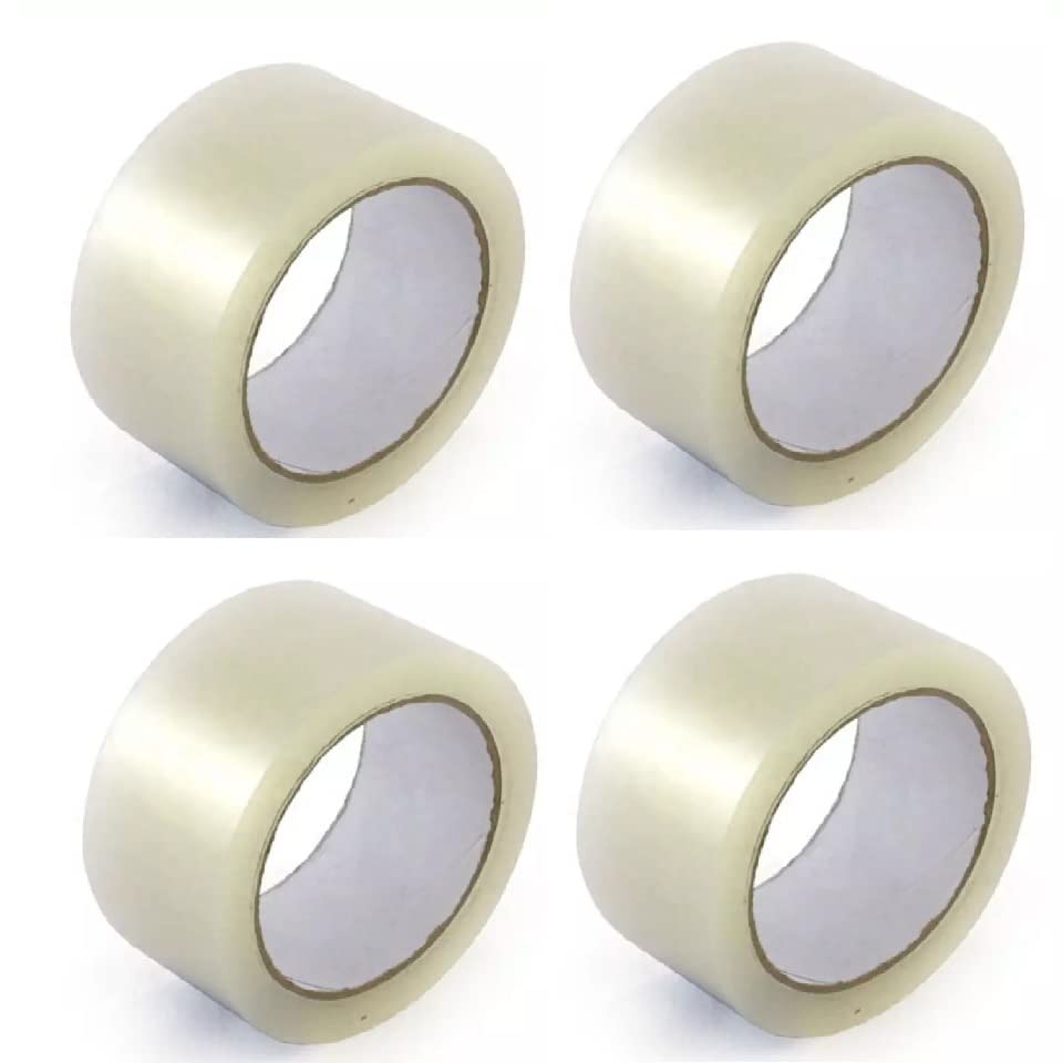 VijayaECart Transparent Tape 3 Inch x 100 Meter Transparent BOPP High Strength Packaging Tape (Pack of 4) (3 inch x 100 Mtrs) (B0D47XXRPR) Amazon Price History, Amazon Price Tracker