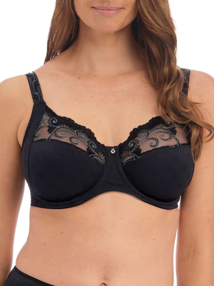 Fantasie Women's Black Jocelyn Side Support Bra 30E
