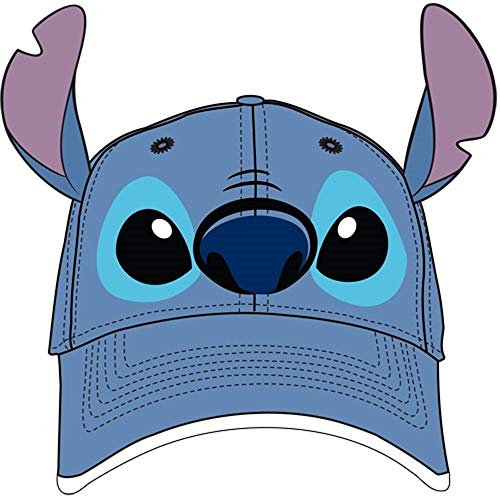 Disney Stitch Ears Adult Hat Blue