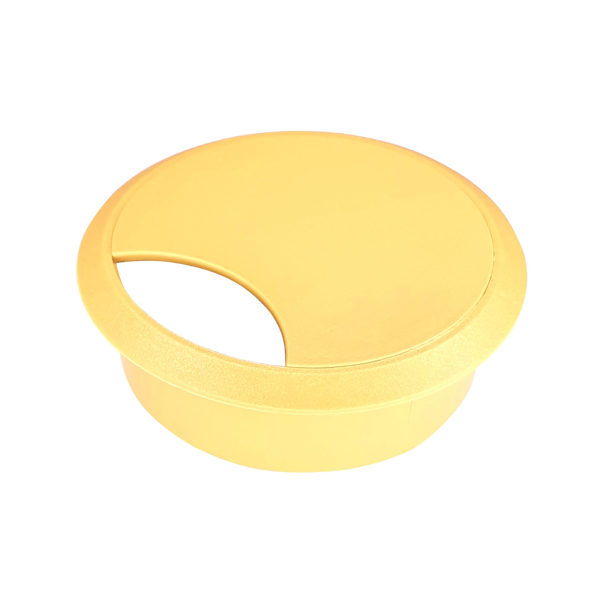 2 Passacavi Da Incasso 70mm Per Scrivania | Grigio | Gestione Cavi Elettrici Ordinata - Foto 4