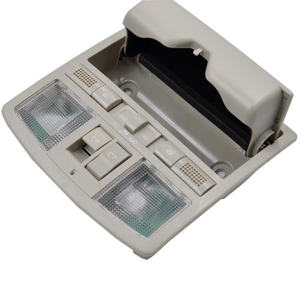 Car Roof Reading Light for 6-2013 Gs4C-69-970D-75 Sunroof Switch Grey Overhead Console with Down Light
