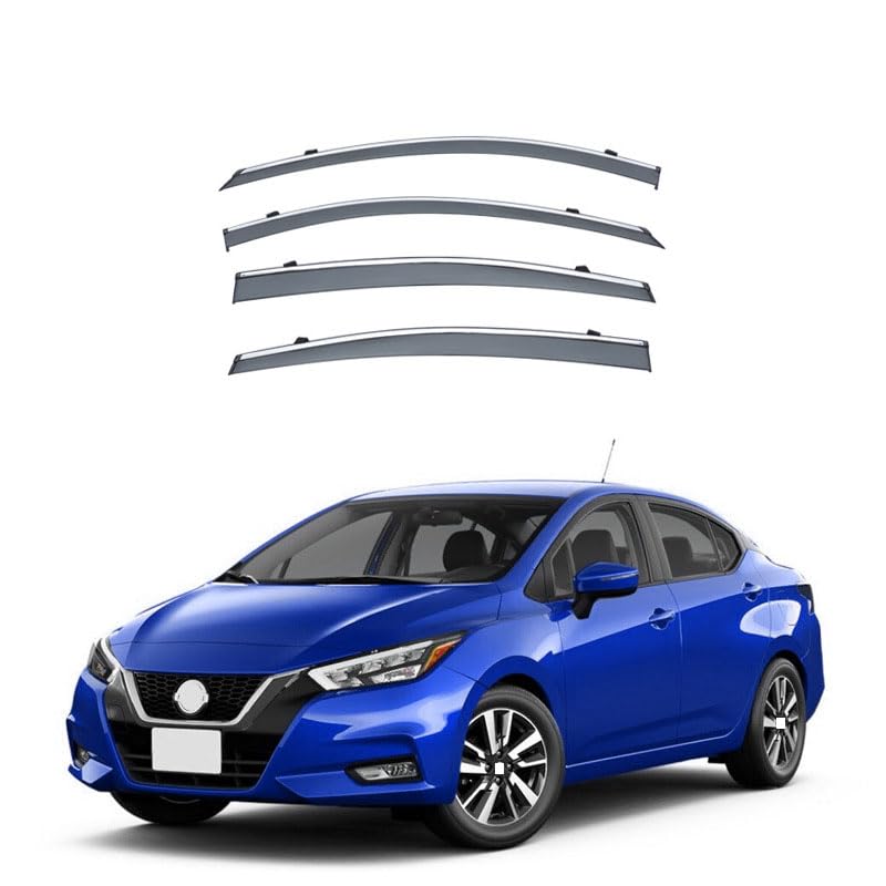 Déflecteurs de vent de voiture pour Nissan Versa : aérez l'habitacle sous la pluie