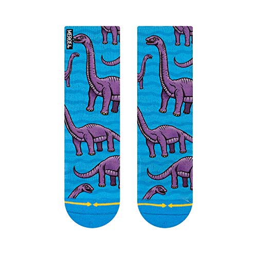 MERGE4 Colby Phillips Brontosaurus Youth Unisex Crew Kids Sock