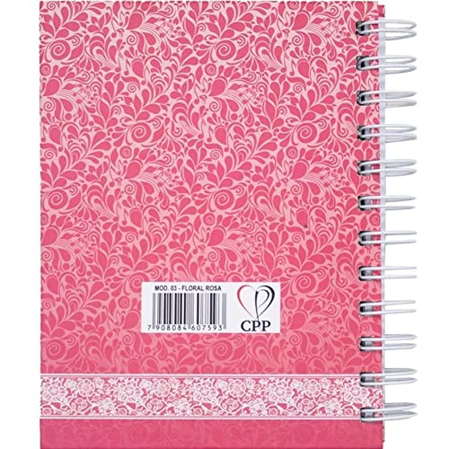 Harpa Avivada e Corinhos com Refrao em Vermelho - Espiral - Letra Gigante (Rosa)