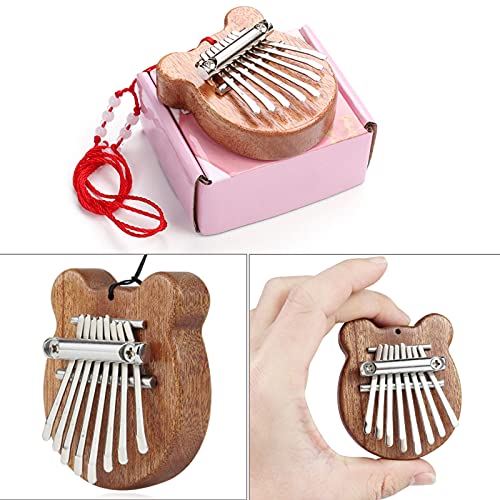 Mini Kalimba Piano à Pouce Kalimba Instrument Enfant Piano à Doigts en Bois Instrument Portable Marimba Kalimba 8 Clés… - Les Beatles, Paul McCartney, John Lennon, RIngo Starr, George Harrison Mini Kalimba Piano à Pouce Kalimba Instrument Enfant Piano à Doigts en Bois Instrument Portable Marimba Kalimba 8 Clés… – Image 5