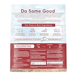 Open farm freeze dried uncooked canine meals humanely raised meat recipe with non gmo superfoods and no synthetic flavors or preservatives 3 5 ounce pack of 1 grass fed beef recipe   cucciolini doodles