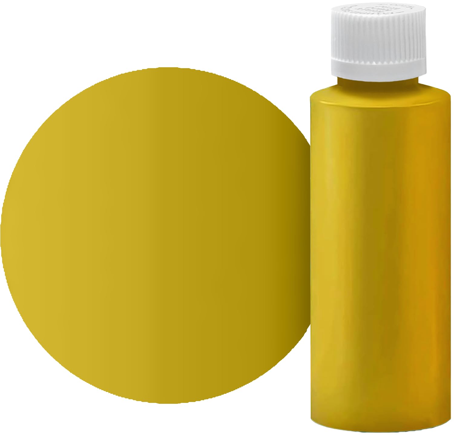 Opaque Resin Pigment – Concentrated Liquid Dye (Yellow, 4 oz) | for Polyester, Epoxy, Gelcoat, Fiberglass, Jewelry, Boat & Auto Repair, Art & Crafts