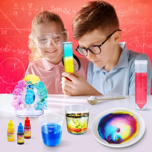 UNGLINGA 40+ Experiments Science Kit for Kids - Chemistry Set, Educational Toy Gift Idea for Boys and Girls Birthday Christmas S.T.E.M Scientific Toy - Image 6
