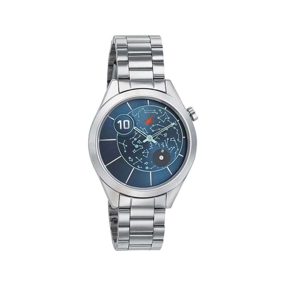 Fastrack Space Rover Quartz Analog Blue Dial Stainless Steel Strap Watch for Girls-6193SM01 (B07Z4TC3NW) Amazon Price History, Amazon Price Tracker