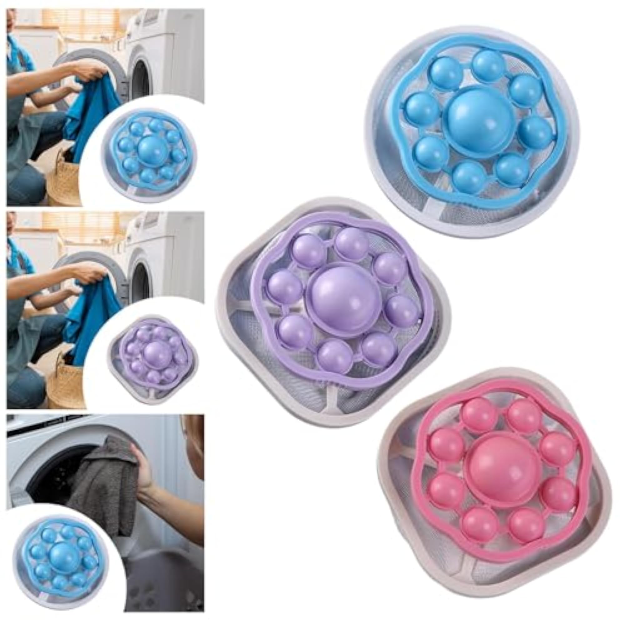 Catcher for Washing Machine Reusable Hair Remover