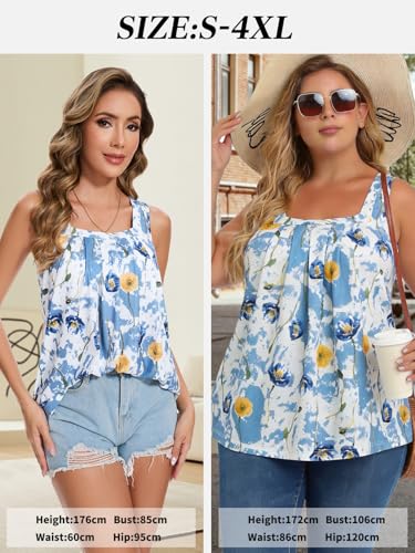 Image of Camisoles for Women with Built in Bra Adjustable Strap Tank Tops Cami Sleeveless Summer Tops for Workout Sleeping Traveling