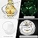 RORIOS Reloj Señoras Mecánico Relojes de Pulsera Elegante para Mujer Reloj Minimalista Automático Reloj Moda Acero Inoxidable Reloj Luminoso Calendario Oro Imagen de RORIOS Reloj Señoras Mecánico Relojes de Pulsera Elegante para Mujer Reloj Minimalista Automático Reloj Moda Acero Inoxidable Reloj Luminoso Calendario Oro