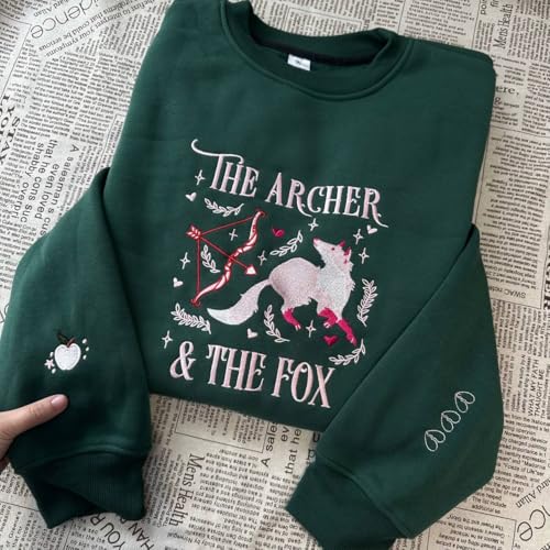 Once Upon A Broken Heart Embroidered Sweater, OUABH Shirt, The Ballad of Never After Shirt, Evangeline Fox Hoodie, Bookish Sweatshirt Multicolor3