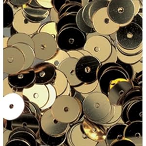 Efco 1028595 Gold Pailletten 4000 Stück