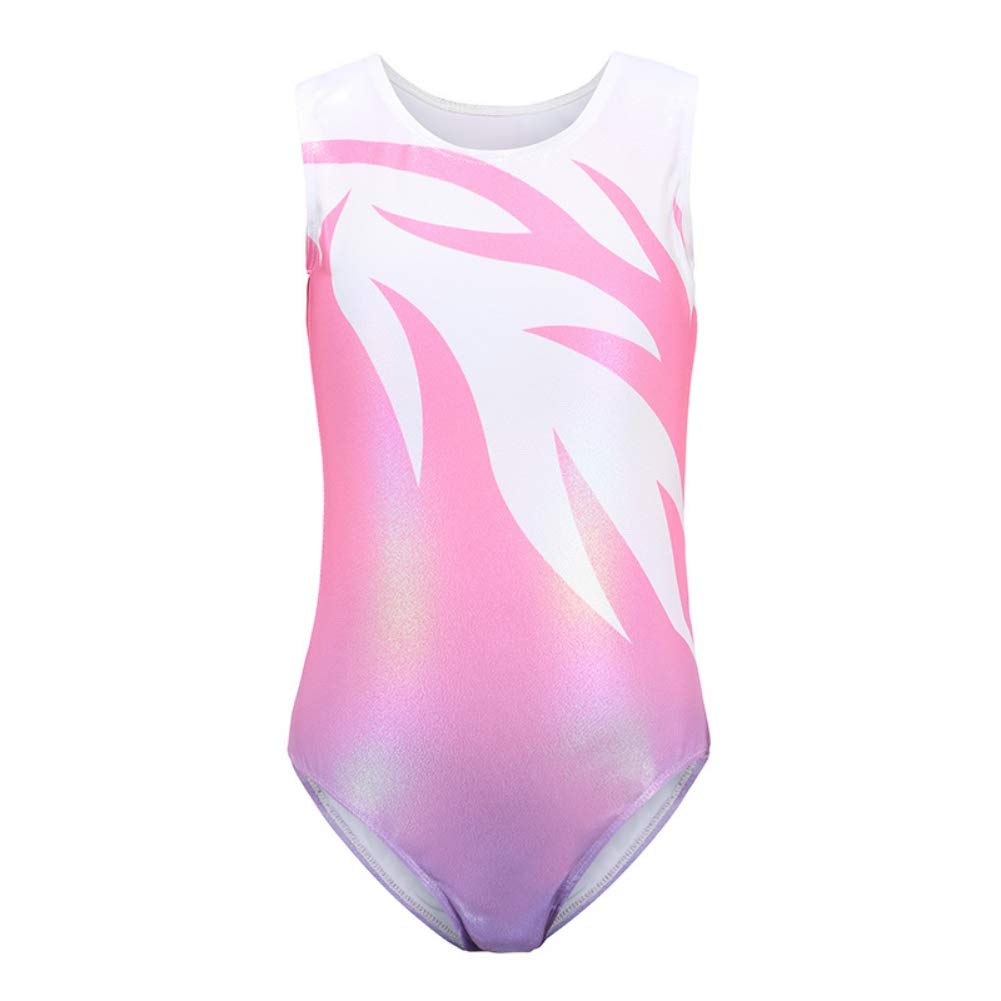 Gymnastics Leotard for Girls Kids Sparkle One Piece Practice Dance Outfit