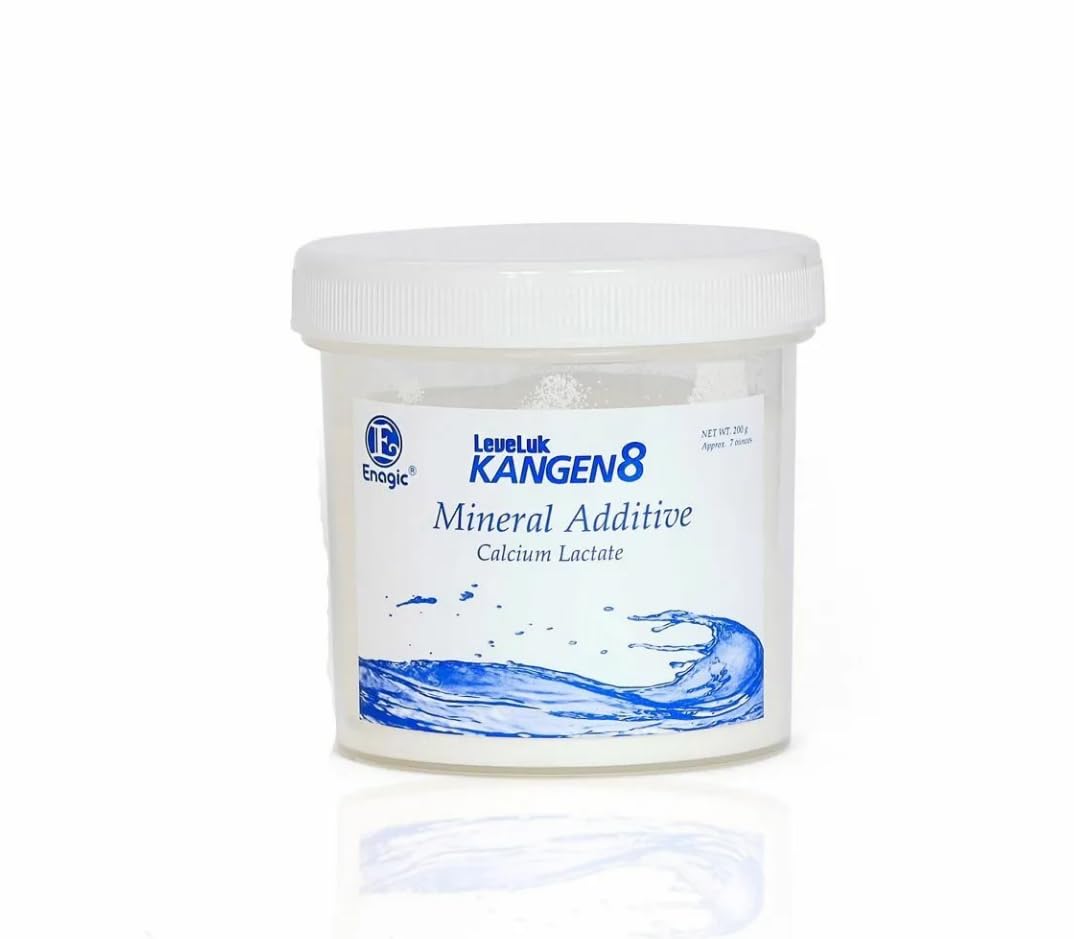 GenericMineral Additive for Enagic Kangen Leveluk K8 Filter - Acrylic, ANSI Certified, Removes Sodium