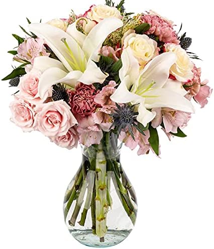 LET IT SNOW CHRISTMAS FRESH FLOWER CENTERPIECE | Designed by Arabella Bouquets | Gifts for Christmas, Holiday Flowers
