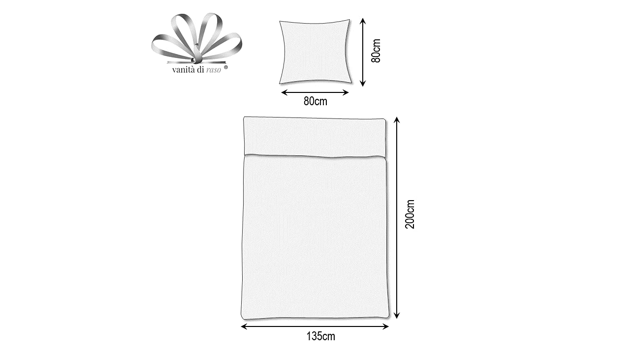 Zestaw pościeli z bawełny satynowej, jakość premium, poszewka na kołdrę 135 x 200 cm, poszewka na poduszkę 80 x 80 cm, 100% bawełna, piasek