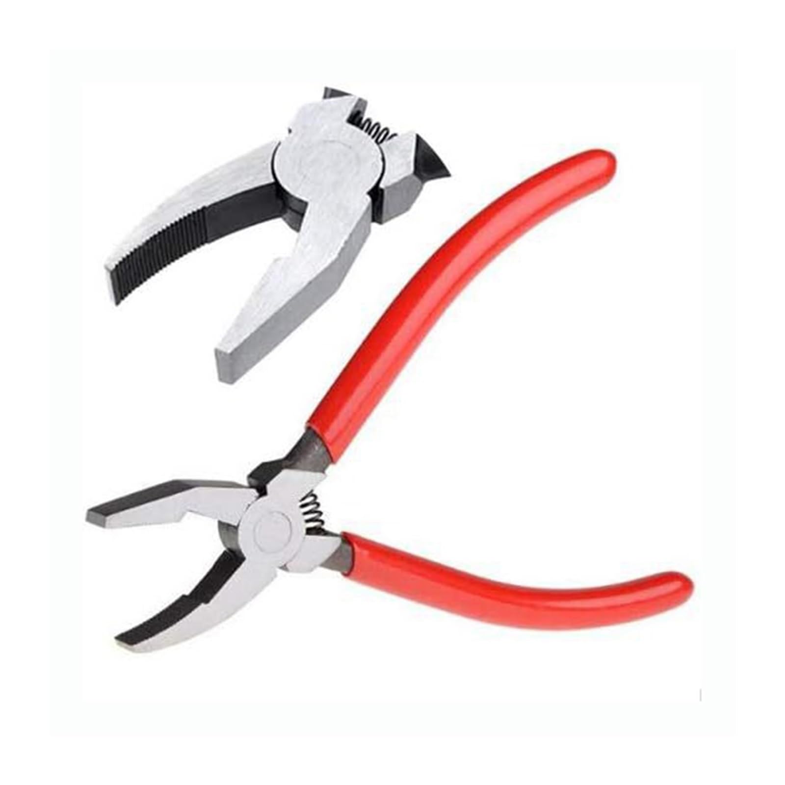 Aurvix Double-Wheel Clamp Glass-Cutting Pliers Tile Pliers Mosaic Knife Pliers Cutting Tools Ceramic Glass(Double-Wheel Clamp)
