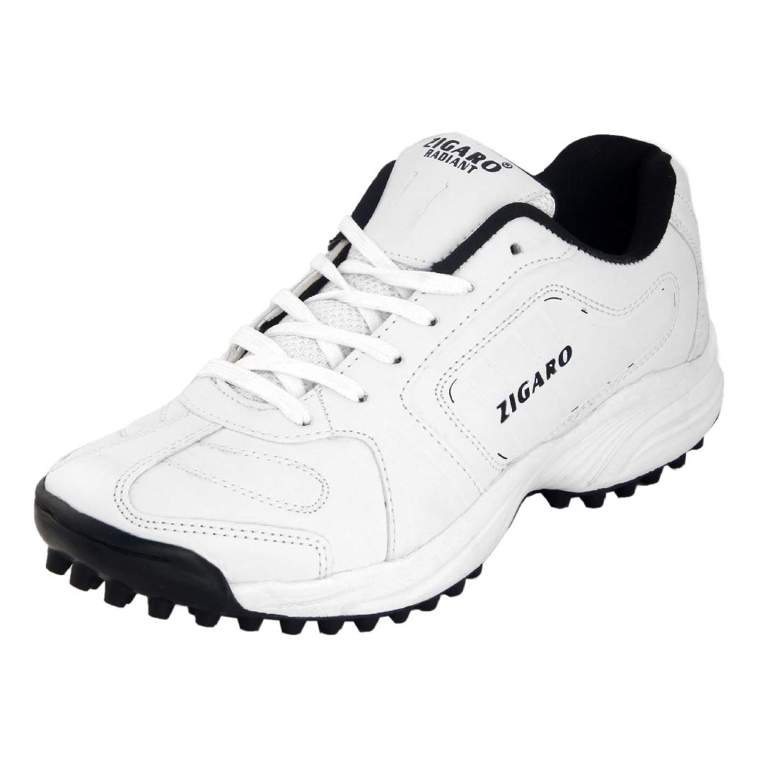 ZIGARO Mens White Cricket Shoes - 7 UK (B07DH5KNYL) Amazon Price History, Amazon Price Tracker