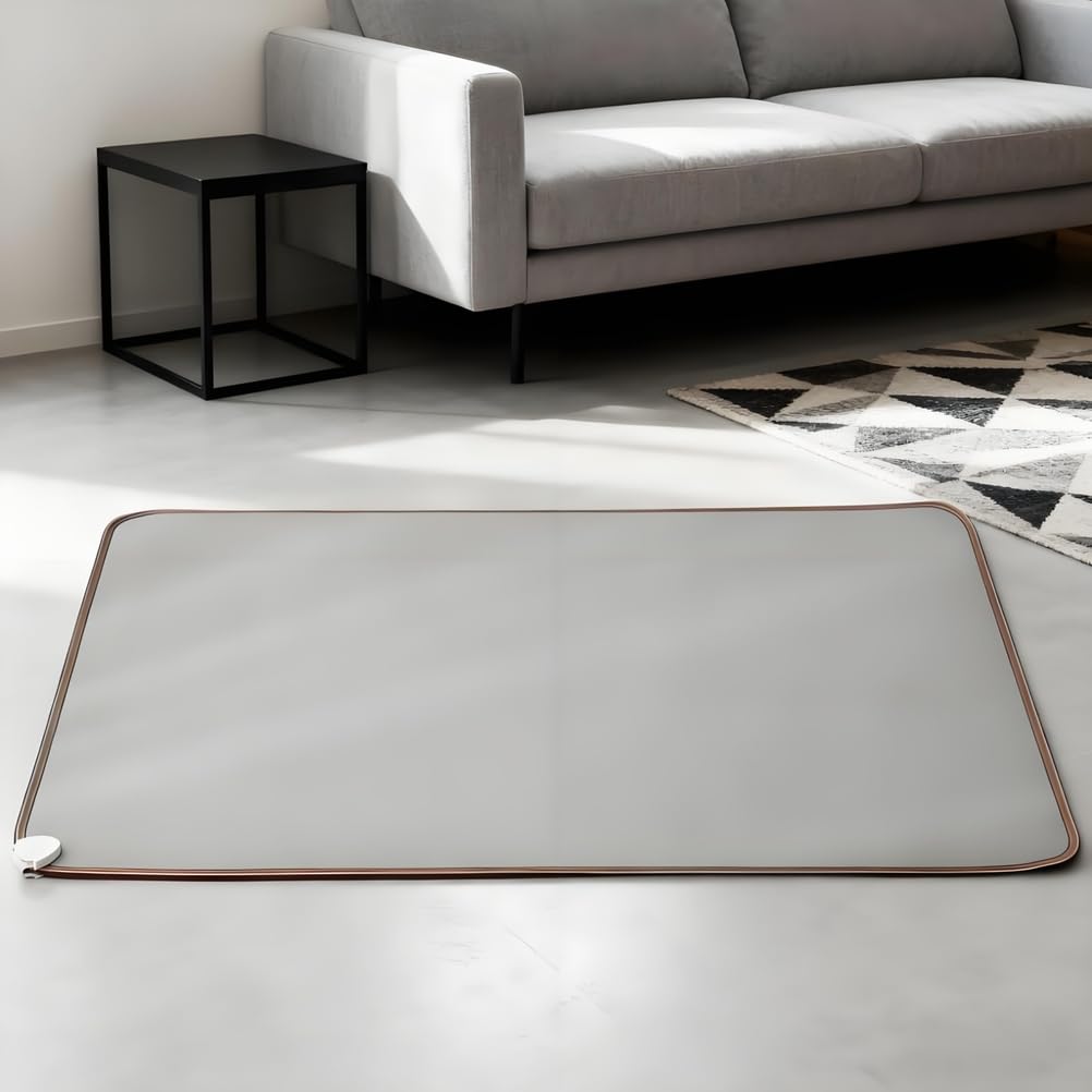Chauffe-pieds d'hiver sous le bureau tapis chauffant maison