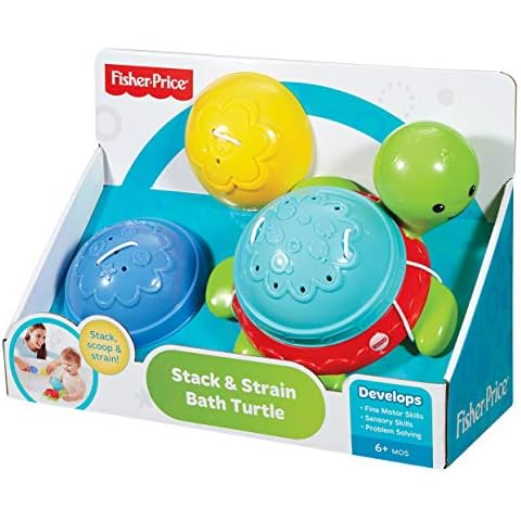 Fisher-Price Stack and Strain Bath Turtle Toy Cover