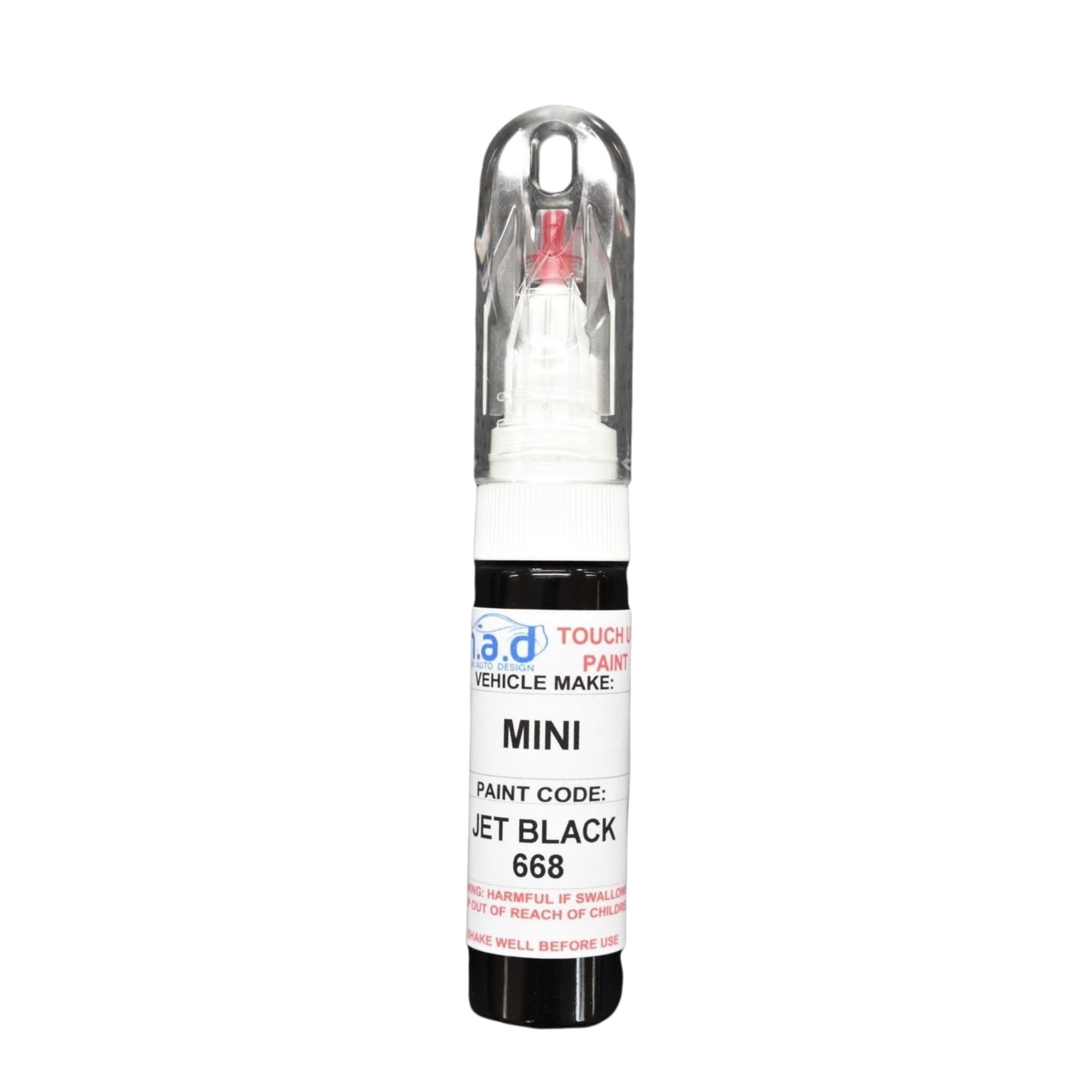 M.a.d Myldan Auto Design Just Paint Mad Touch Up Paint Pen For Mini Jet Black 668 Car Mini Cooper S Countryman Clubman S (Just Paint)