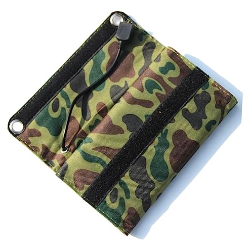 Veemoon Solar Powered Power Bank 5w USB Output Solar Charger Portable for Camping Phone Charger Energy Efficient