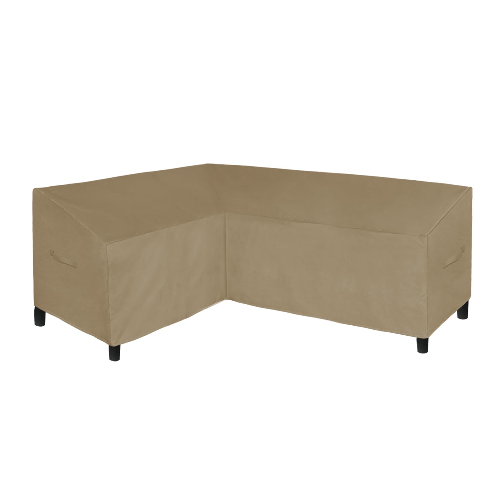 Easy-Going 600D Patio L-Shaped Sectional Sofa Cover, 58"X85", Left Facing
