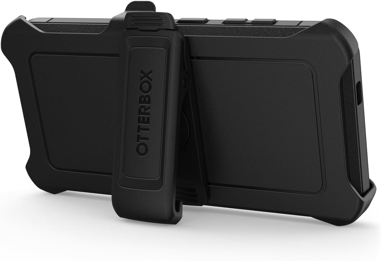 OtterBox Samsung Galaxy S24 Defender Series Pro Case - Black, Rugged & Durable, with Port Protection, Includes Holster Clip Kickstand - Image 6