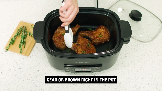 Amazon.com: Hamilton Beach 6 Quart 9-in-1 Programmable Slow Cooker