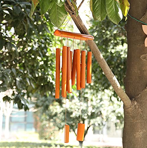 JYDQM Accrocher à la Main Home Home Bamboo Vent Chimes Jardin Décoration Pendentif Wood Boîte Anniversaire Cadeaux
