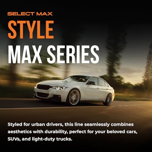 Image of Max Advanced Brakes Front & Rear Brake Kit Compatible With 2003 Chevy Suburban 2500 w /4-Wheel Steering Replacement Cross Drilled Disc Brake Rotors and Ceramic Brake Pads