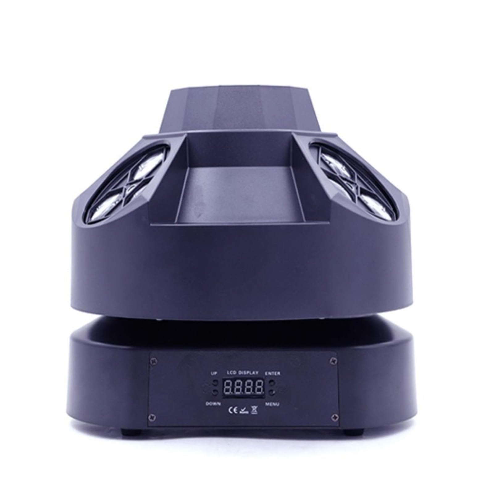 LED Stage Lights, 12X15W LED Beam Moving Head Light RGBW 4IN1 Super Bee Eye Strobe RGB DMX512 DJ Disco Stage Party Prom Bar Club for Wedding Party(No Remote)