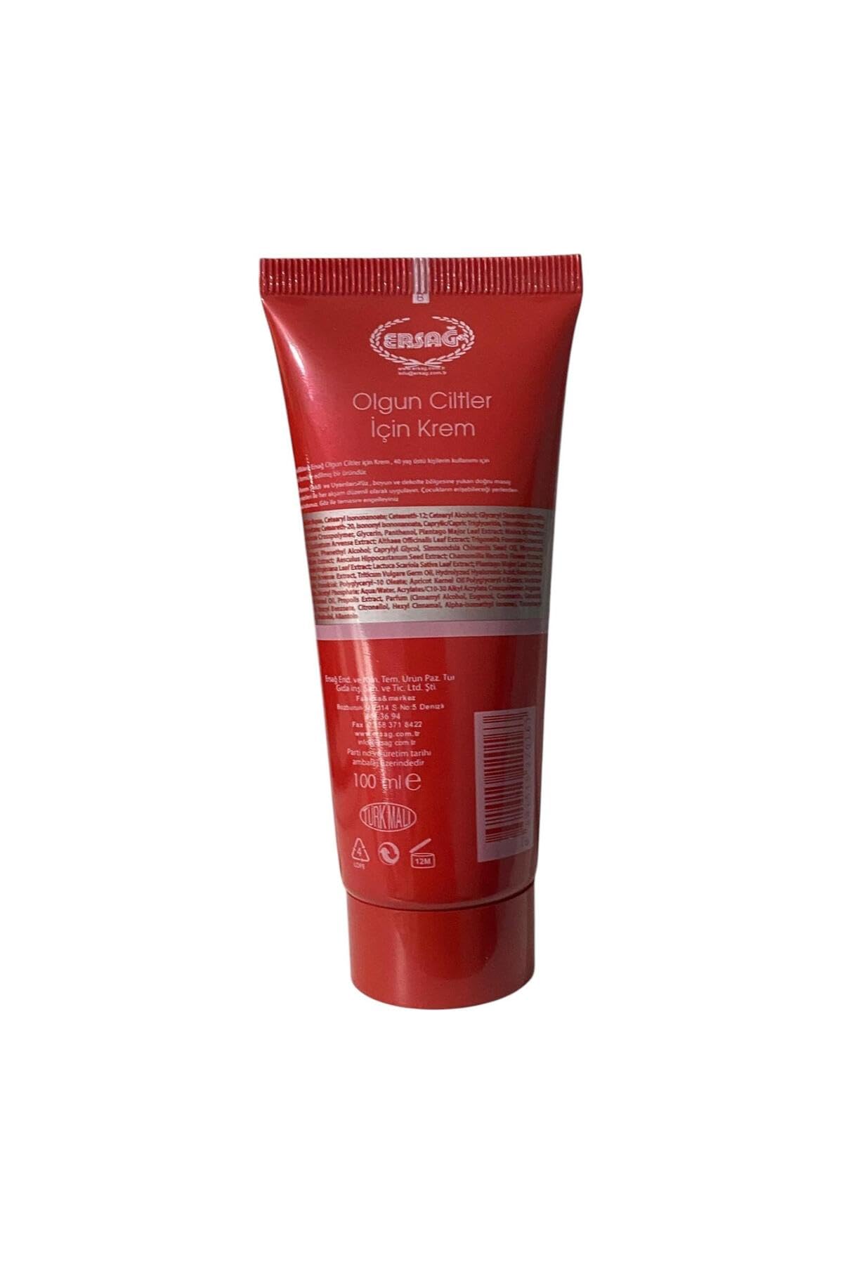 Ersağ Olgun Ciltler Için Krem 100 Ml