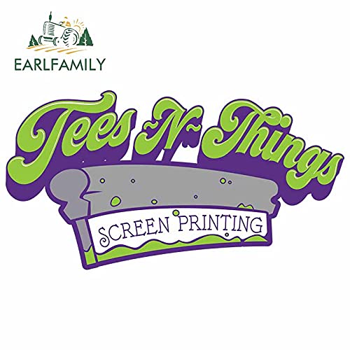 A/X 13 cm 6,9 cm para Tees N Things serigraf�a Pegatinas de Coche Impermeable Parabrisas refrigerador Anime calcoman�a decoraci�n