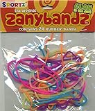 Zany Bandz Shaped Rubber Bands 24Pack Sportz