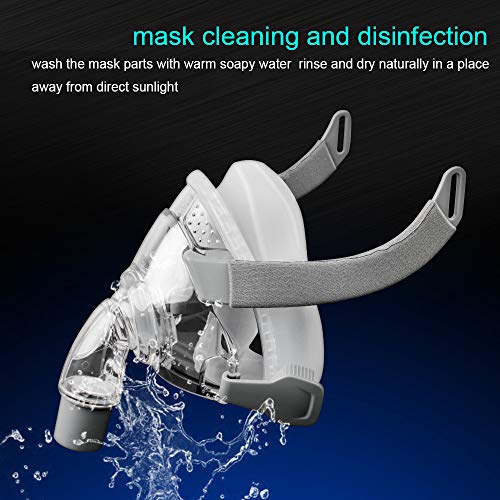 Carejoy Full Face M-A-S-K with Free Adjustable Headgear (Medium)