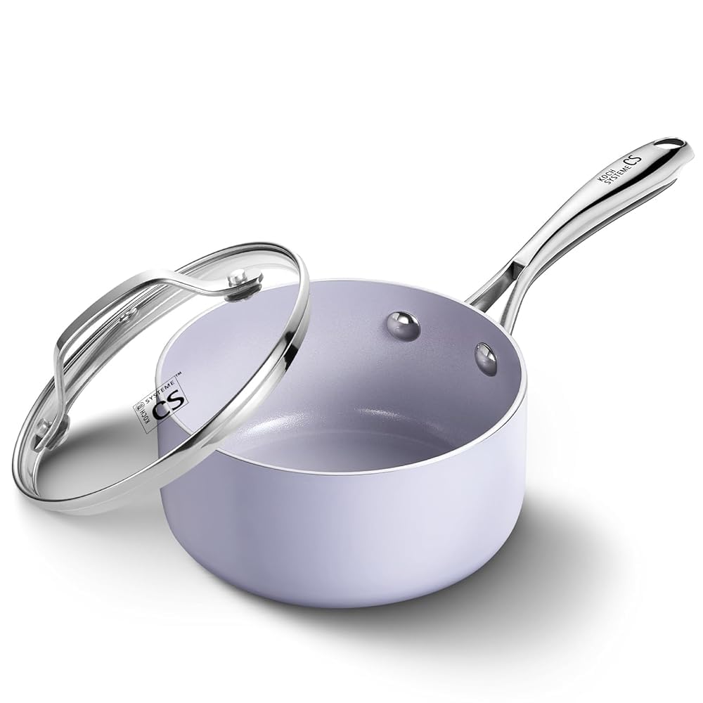 Amazon | KOCH SYSTEME CS ミルクパン 14cm 蓋付き 片手鍋 14cm 小さい