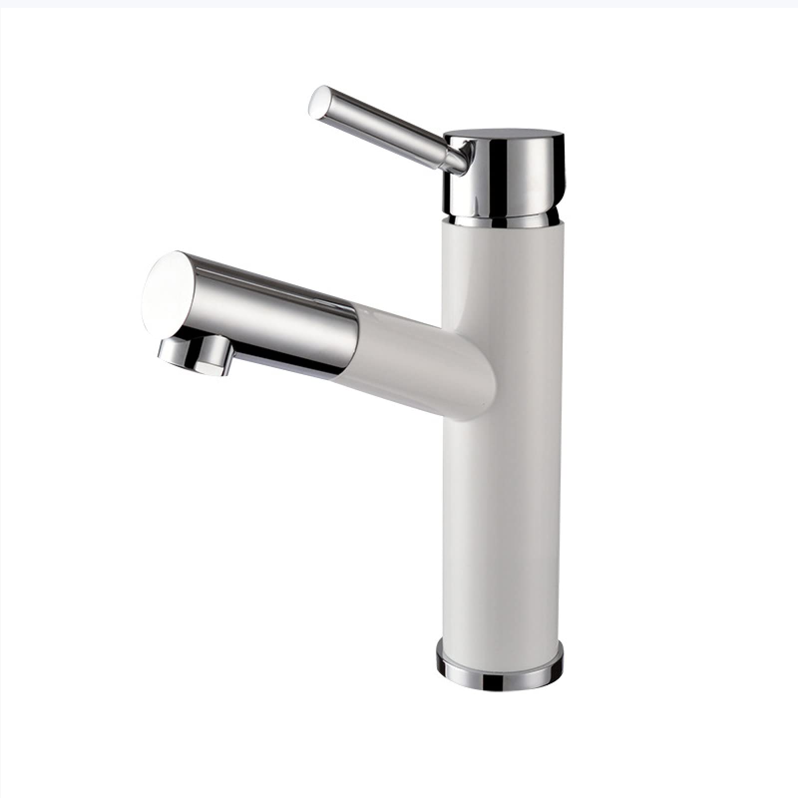Mitigeur en laiton rotatif 360° extractible pour salle de bain
