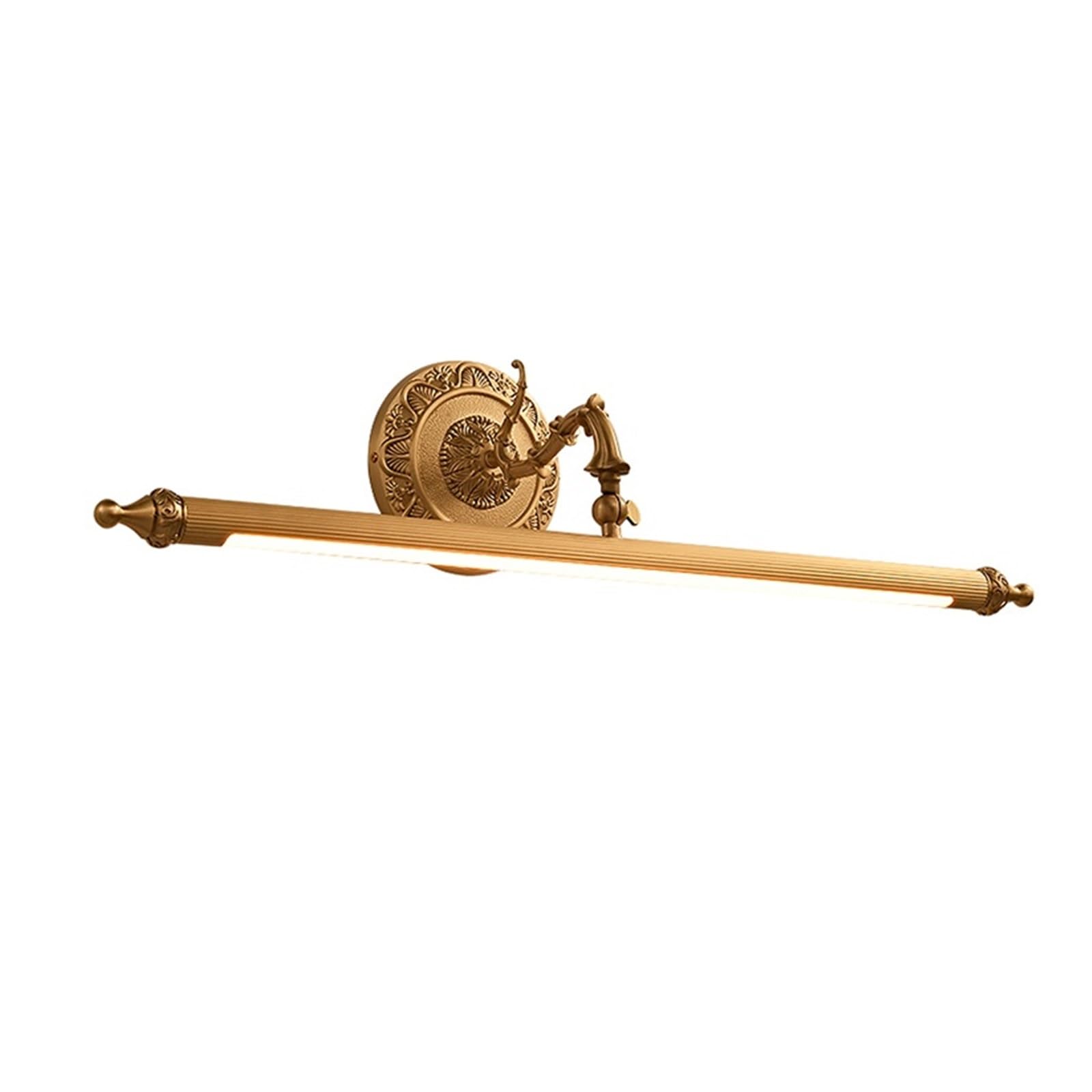 E7v2T9k6 Wall Lamps Retro All-Copper Bedroom Makeup Lamps Bathroom Mirror Decorative LED Light Sconce Decor