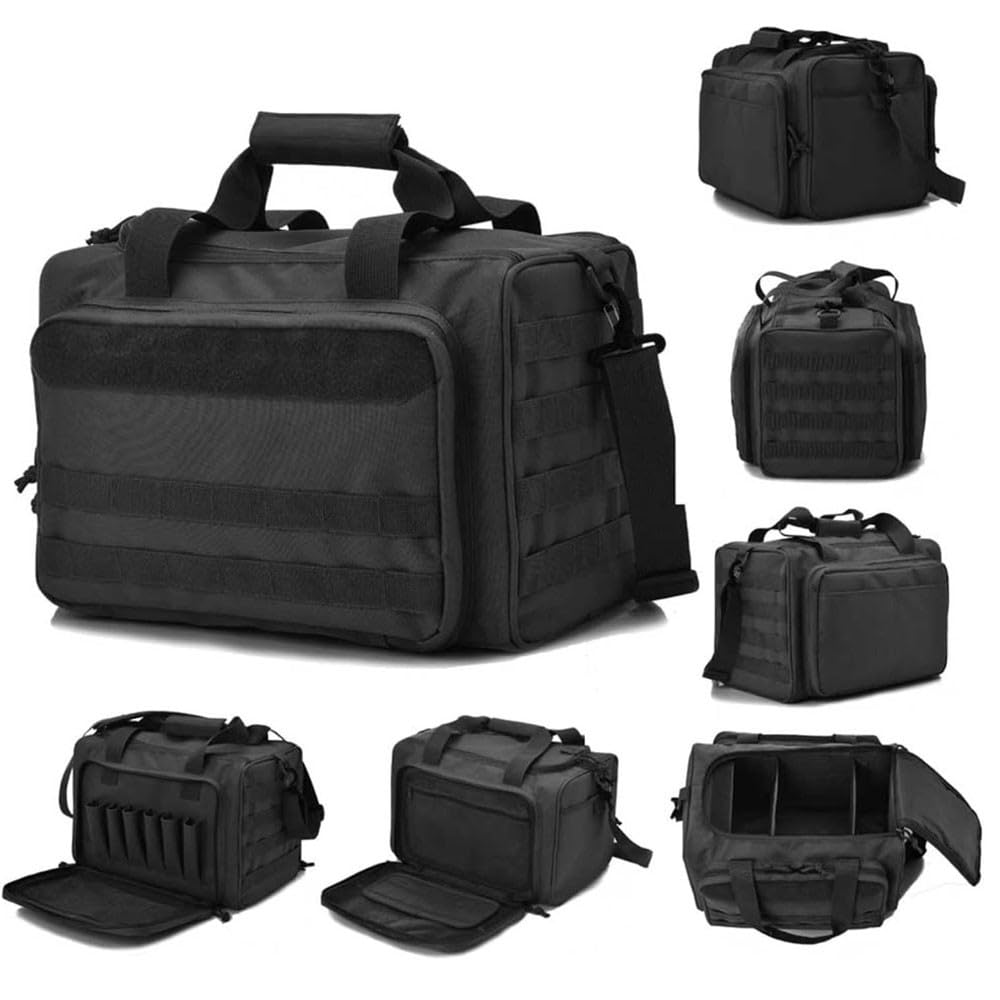 Bolso Tactico Policial, Bolsa De Almacenamiento Al Aire Libre, Bolsa De Camping, Bolsa De Pesca, Caja De Pesca, Bolsa Tactica，Maletines Organizadores para Munición C