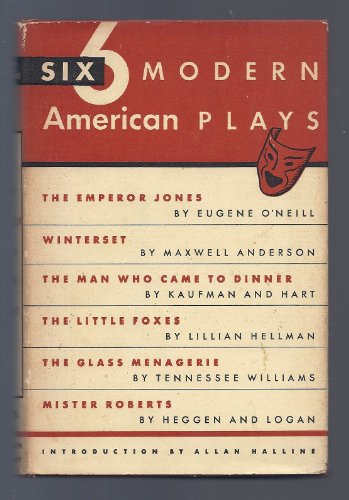 Six Modern American Plays B00165YE3M Book Cover