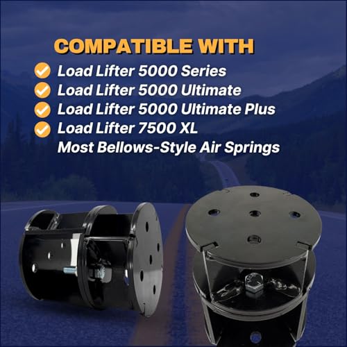 Image of Torque 2 inch Air Spring Bag Angled Spacer for Ford Chevrolet RAM GMC Trucks