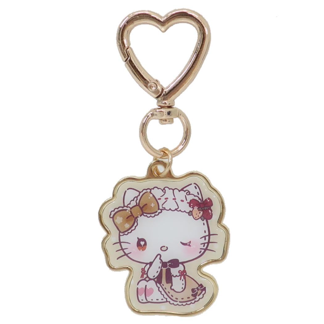激レア♡サンリオピューロランド記念メダルキーホルダー ハローキティ＆ハローミミィ 新品未使用！サンリオピューロランド 記念メダル ハローキティ