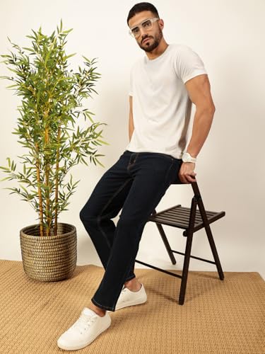 Image of Thomas Scott Mens Mid Rise Clean Look Slim Fit Jeans