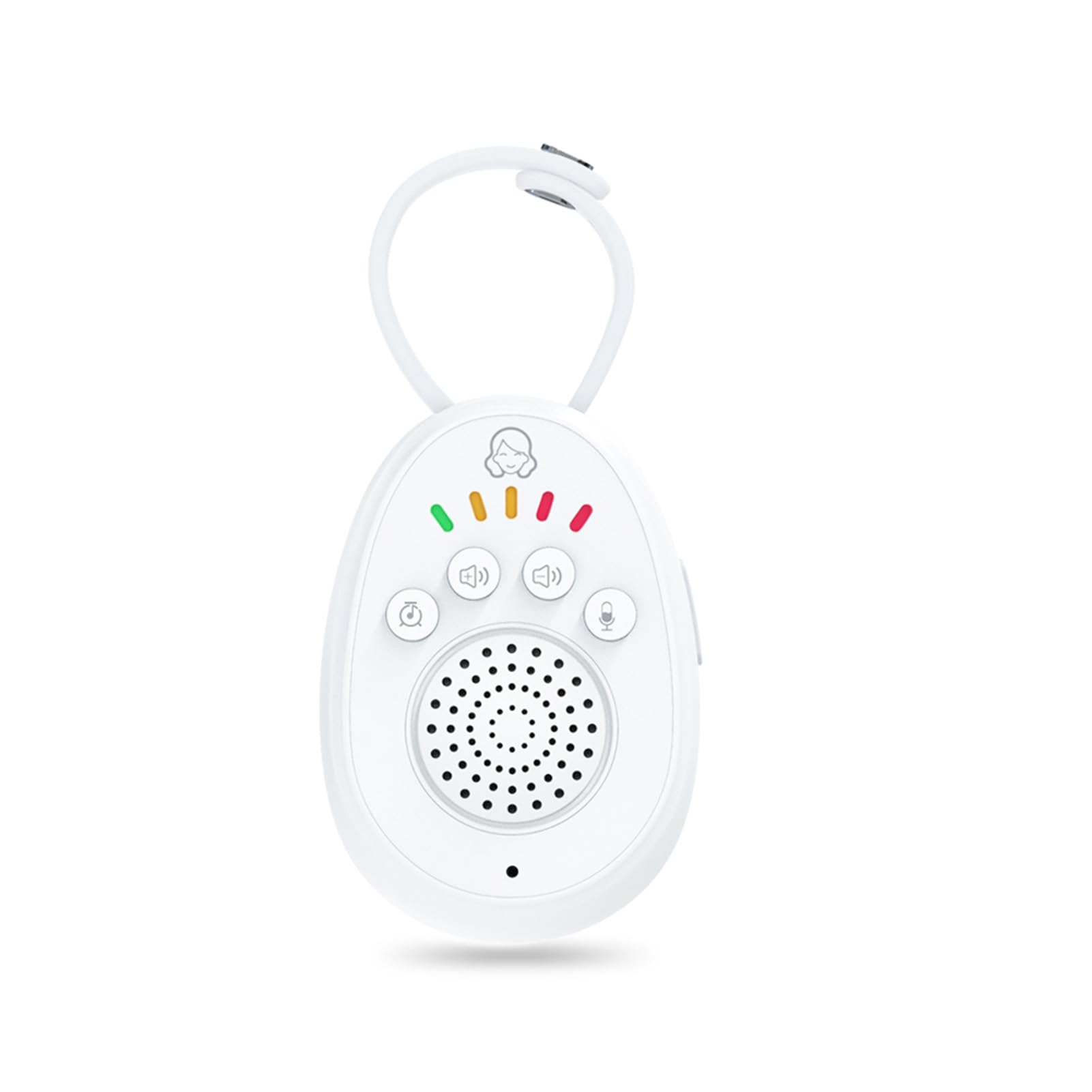 Baby Bidirezionale per la Cameretta dei Bambini Macchina Sonora a Lungo Raggio 1000 Piedi Monitor Portatile Ad Attivazione Vocale Ninne Nanne Ricaricabili per Bambini Neonati