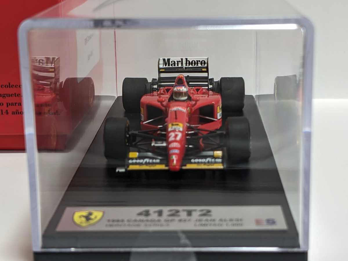 新品 1/43 ルックスマート ユーロスポーツ特注 フェラーリ 412 T2